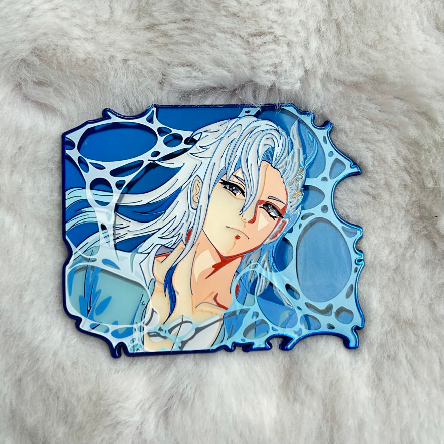 Neuvillette Fontaine Genshin Impact Enamel pin merch